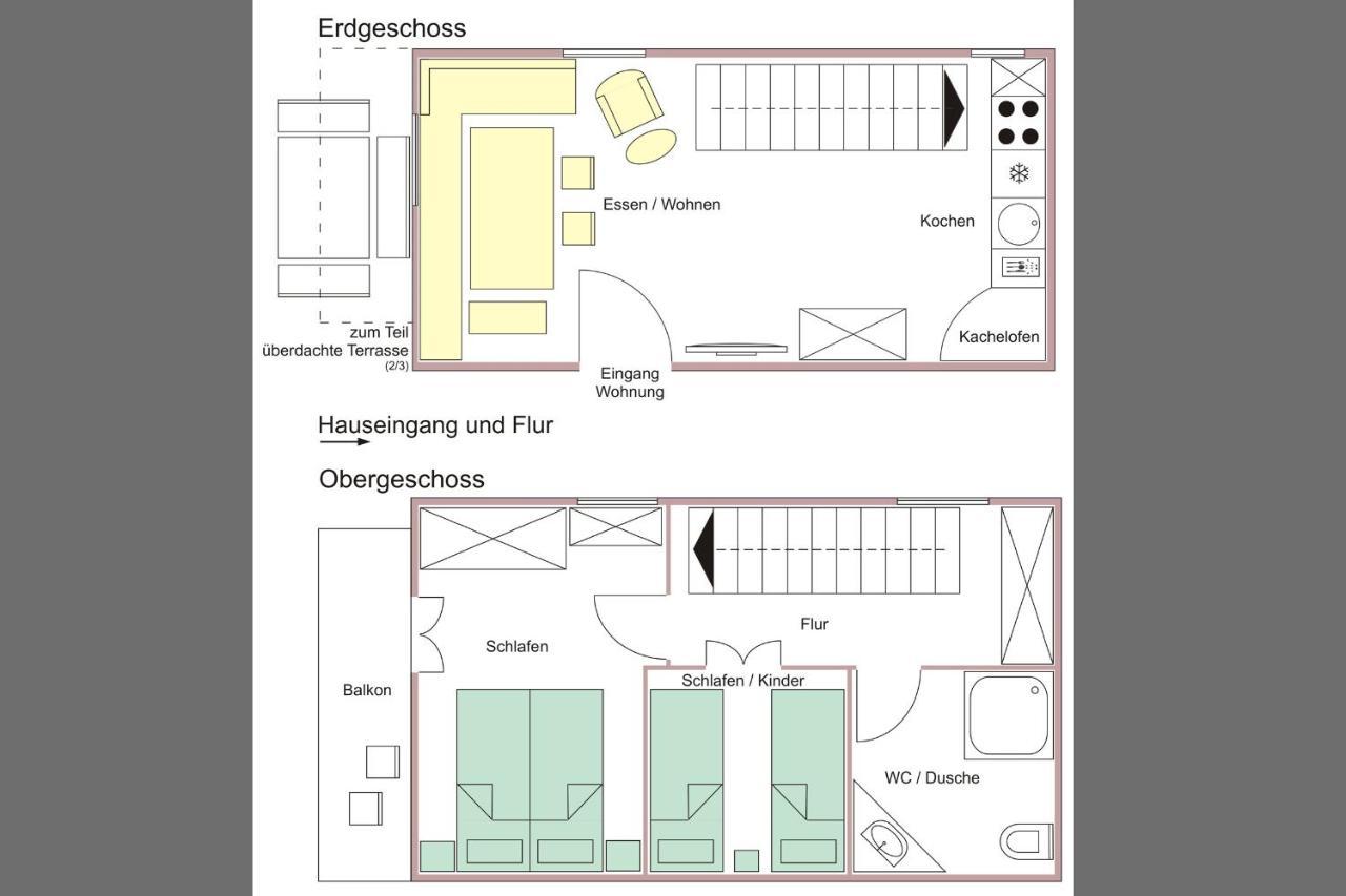 Ferienwohnungen Haus Waldwinkel Ашау им Кимгау Екстериор снимка